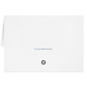 Vintage Blue Toile French Countryside (Back Horizontal)