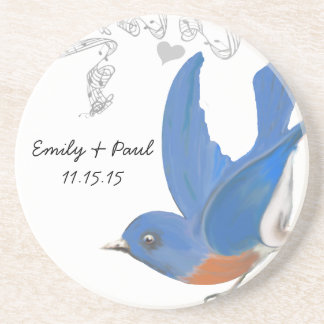 Vintage Bluebird Coasters