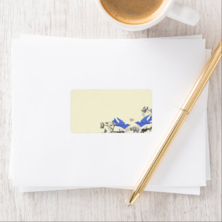 Vintage Bluebird Labels Felt #2