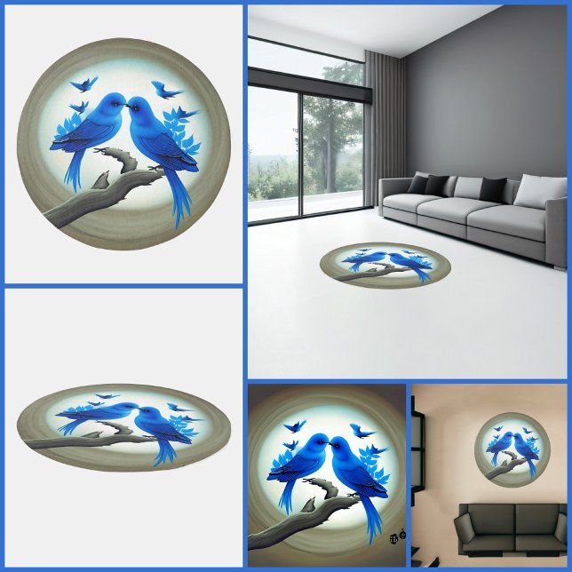 Vintage Bluebird  Rug (Creator Uploaded)