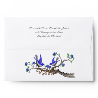 Bluebird Wedding Invitations 5