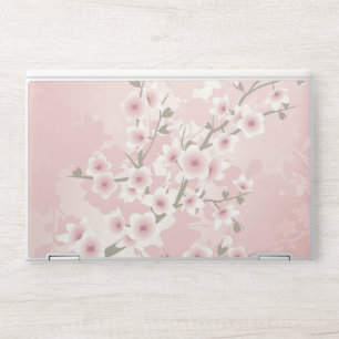 Vintage Blush PInk Cherry Blossom HP Laptop Skin