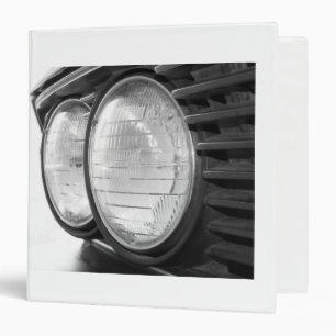 vintage BMW headlights Binder