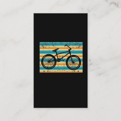 Vintage BMX Bike Racer Cycling Fan Business Card