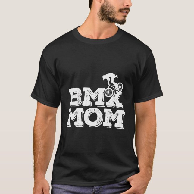 Vintage Bmx Mom T-Shirt (Front)