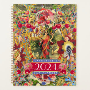 Vintage Bohemian Goddess 2024 Day Planner