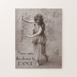 Vintage Bohemian Woman Jigsaw Puzzle