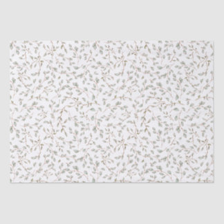 Vintage Boho Botanical Leaf Branches Decoupage Tissue Paper