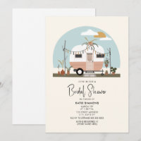 Vintage Boho Camper Bridal Shower