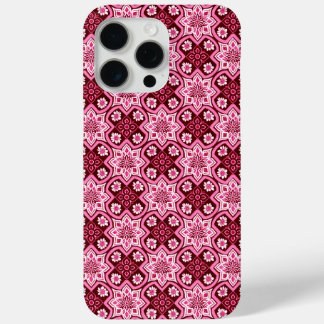 Vintage Boho Chic Floral Pattern iPhone 15 Pro Max Case