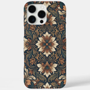 Vintage Boho Damask Floral Medallion Pattern iPhon iPhone 16 Pro Max Case