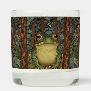 Vintage boho forest frog scented candle