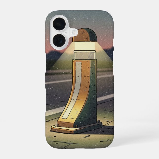 Vintage Bollard Light iPhone Case (Back)