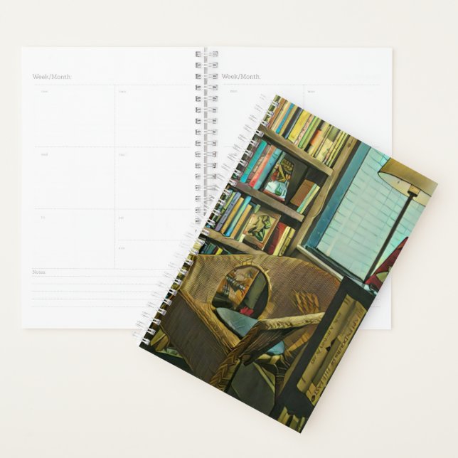 Vintage book artwork planner (Display)