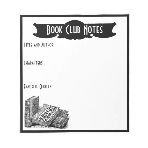 Vintage Book Club Notes