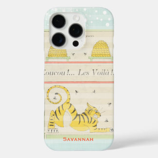 Vintage Book Coucou Les Voila Tiger iPhone 16 Pro Case