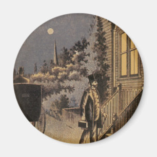 Vintage Book Cover Doctor Dunlop's Family Practice Magnet