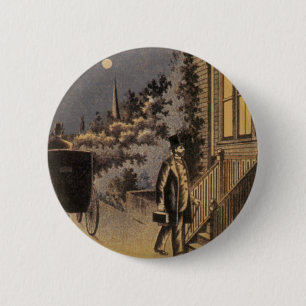 Vintage Book Cover Doctor Dunlop's Family Practice Pinback Button