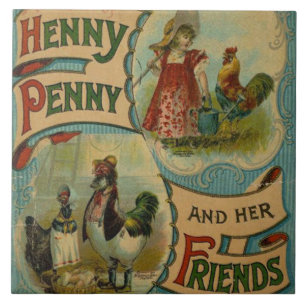 Vintage Book cover home decor tile