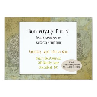 Vintage Book Cover Invitation