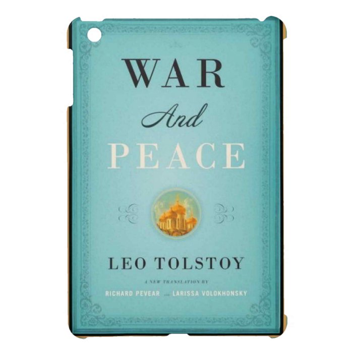Vintage Book Cover/Leo Tolstoy iPad Mini Case