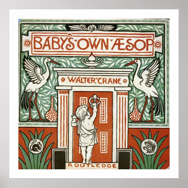 Vintage Book Cover Poster (Front)