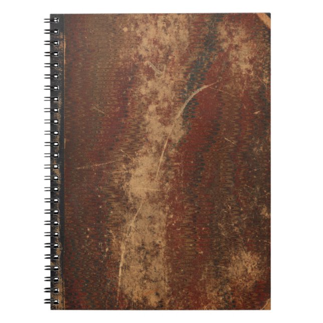 Vintage book cover, retro faux leather bound (Front)