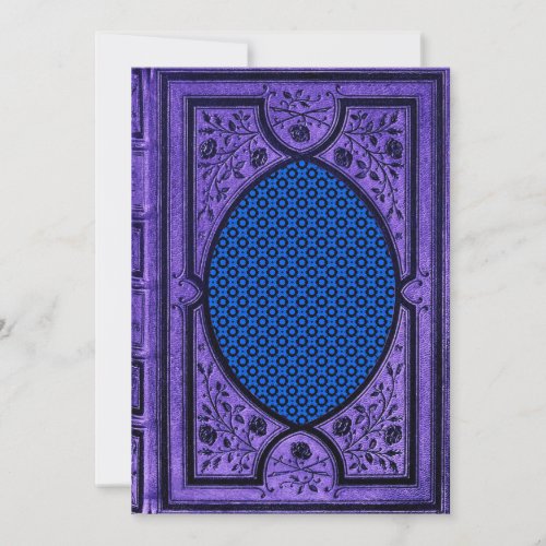 Vintage Book Cover Wedding Invitations