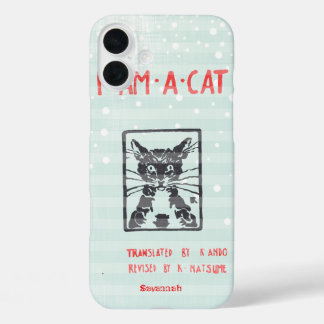 Vintage Book I Am A Cat Iphone 5 16 Plus Case