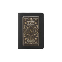 Vintage Book Passport Holder