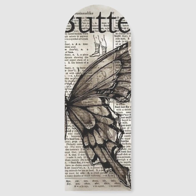 vintage bookmark (Front)
