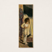 Vintage Bookmark Card with Cute Illustration (Back)