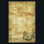 Vintage Books<br><div class="desc">Very cool, eh? Vintage restored books sketch against an antiqued parchment background.</div>