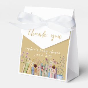Vintage Books A New Chapter Baby Shower Favor Boxes
