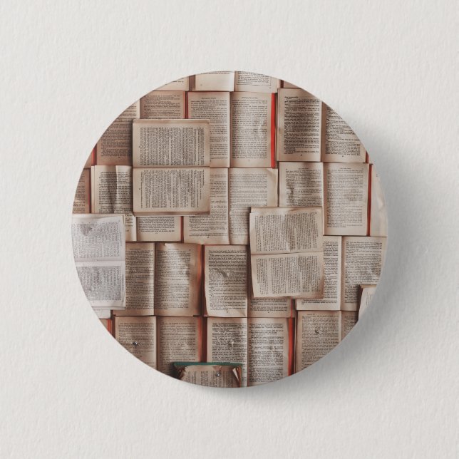 Vintage Books Button (Front)