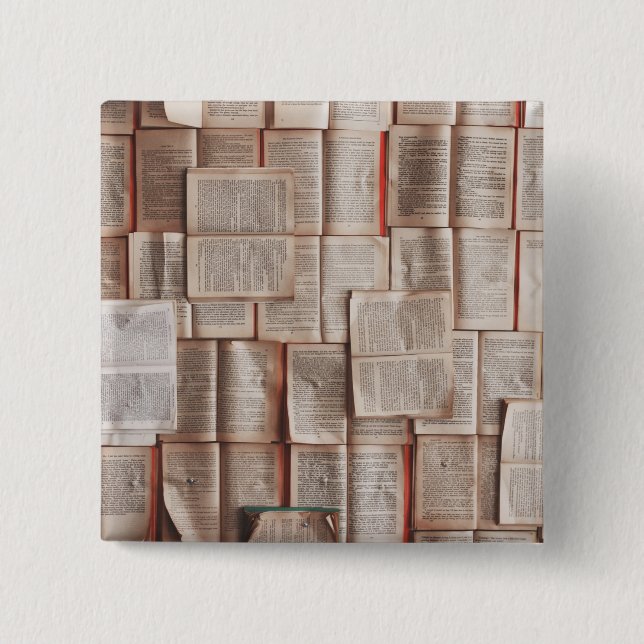 Vintage Books Button (Front)