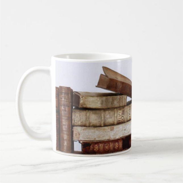 Vintage Books Coffee Mug (Left)