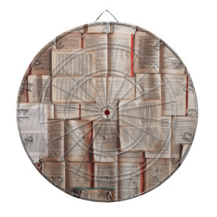 Vintage Books Dart Board