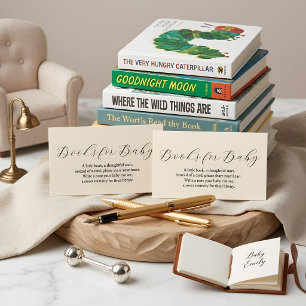Vintage Books for Baby Card
