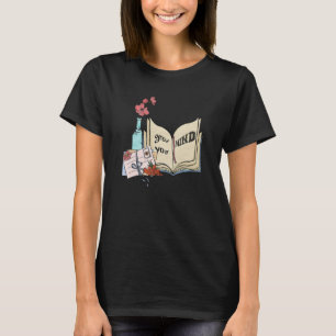 Vintage Books Grow Your Mind Reading Book Librar T-Shirt