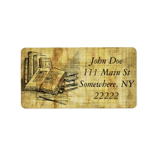 Vintage Books Label (Front)