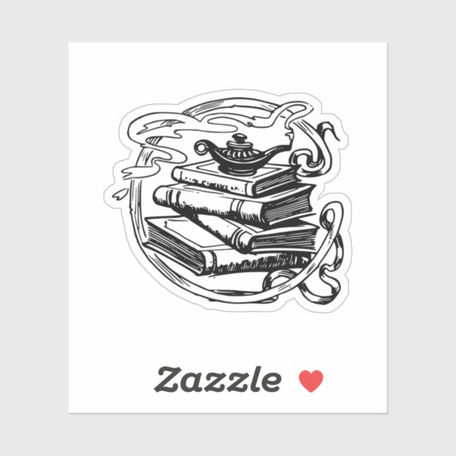 Vintage Books Literature Sticker (Sheet)