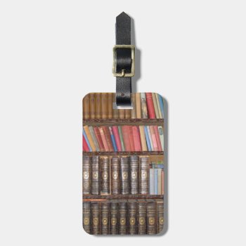 Vintage Books Luggage Tag by Impactzone at Zazzle