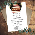 Vintage Books Next Chapter 30th Adult Birthday Invitation<br><div class="desc">Vintage Books Next Chapter 30th adult Birthday . Easy to personalize. All text is adjustable and easy to change for your own party needs.  great for the book hoarders in your life.  Any age,  just change the text.</div>