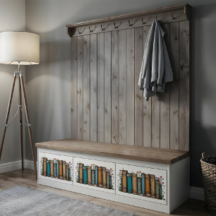 Vintage Books Poster or Decoupage Paper