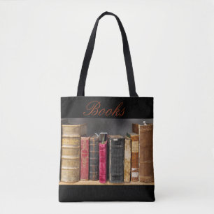 Vintage Books Tote Bag