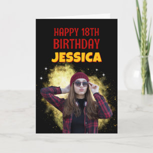Vintage Bootleg Rap Custom Photo Happy Birthday Card