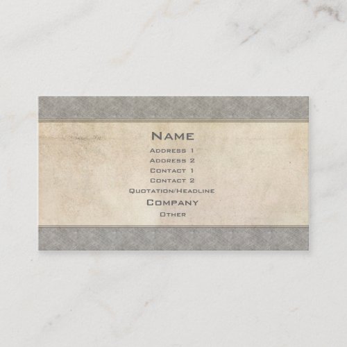 Vintage Border Business Card