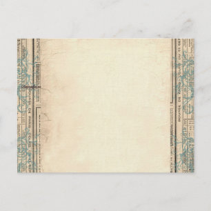 Vintage Borders Postcard