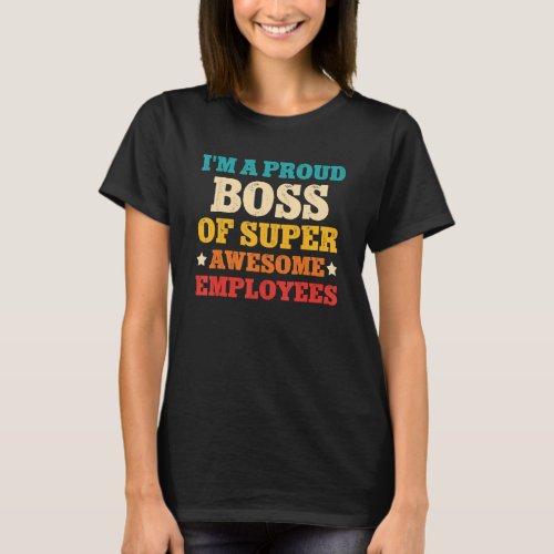 Vintage Boss Day Employee Appreciation Office Men'